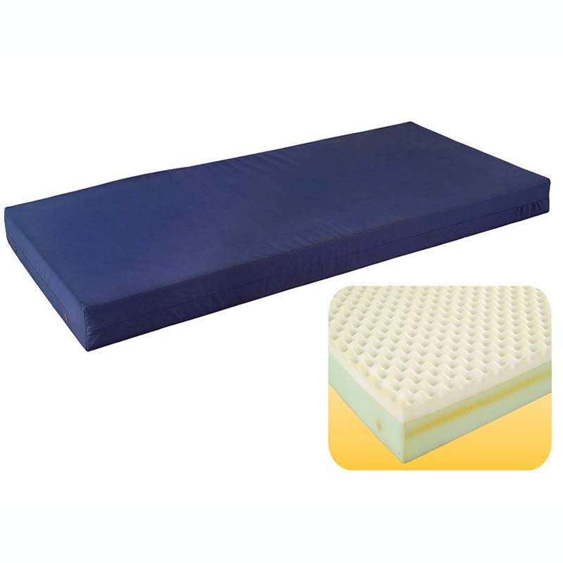 waterproof bed mattress waterproof cloth cover high density wave foam home medical care bed eal ws3