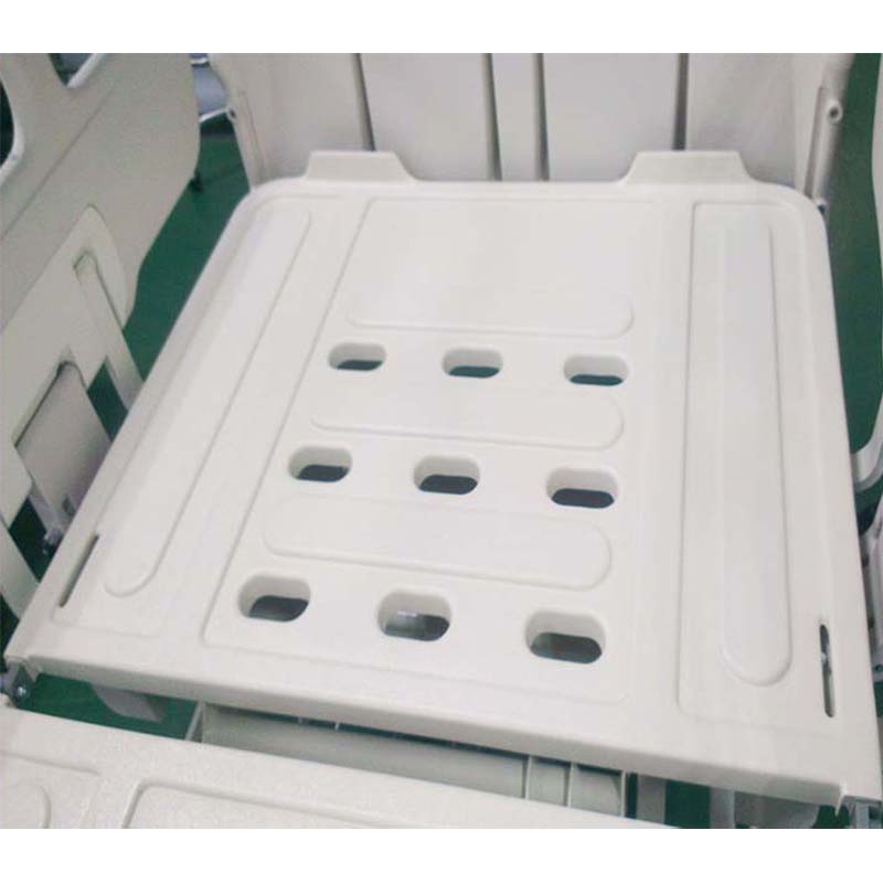 ventilator washable abs platforms restraint constraint locker hole medical long care bed m4p ha3