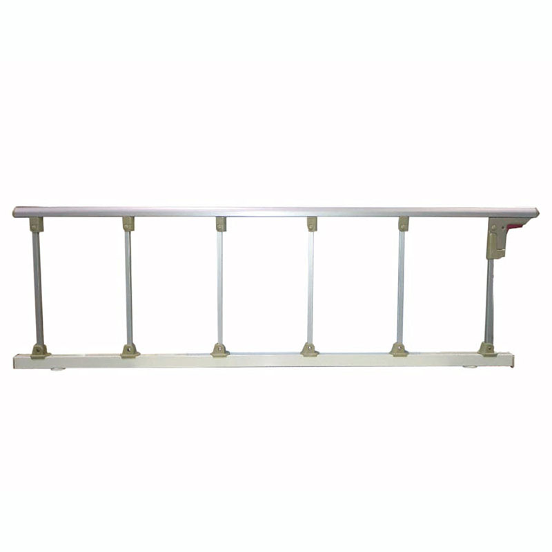 aluminum alloy bedside safety guard rail manual hospital medical health nursing care beds mal hs2